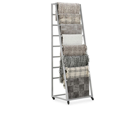 Ladder Silver Display Rack - Ornate Home