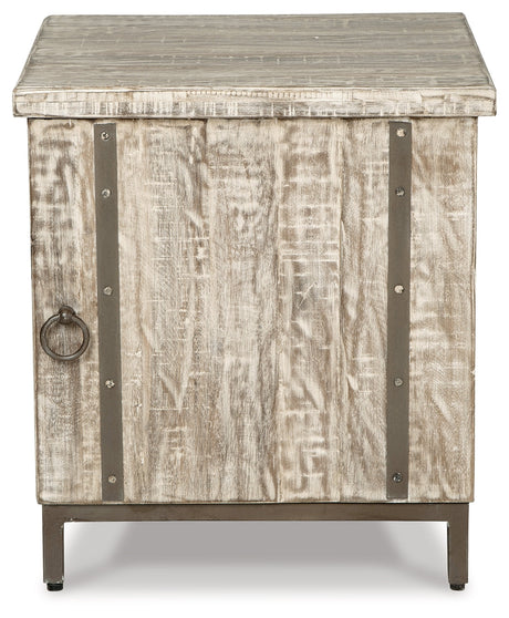 Laddford Whitewash Accent Cabinet - Ornate Home