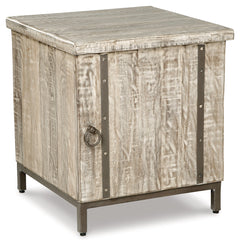 Laddford Whitewash Accent Cabinet - Ornate Home