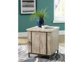 Laddford Whitewash Accent Cabinet - Ornate Home