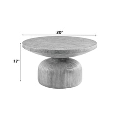 Laddie Gray Coffee Table - Ornate Home
