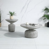 Laddie Gray Coffee Table - Ornate Home