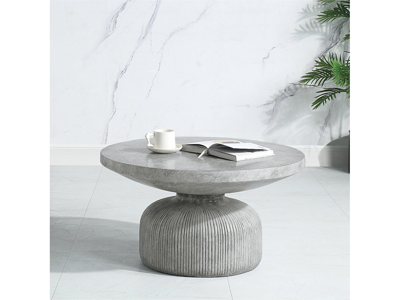 Laddie Gray Coffee Table - Ornate Home
