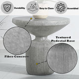 Laddie Gray End Table - Ornate Home