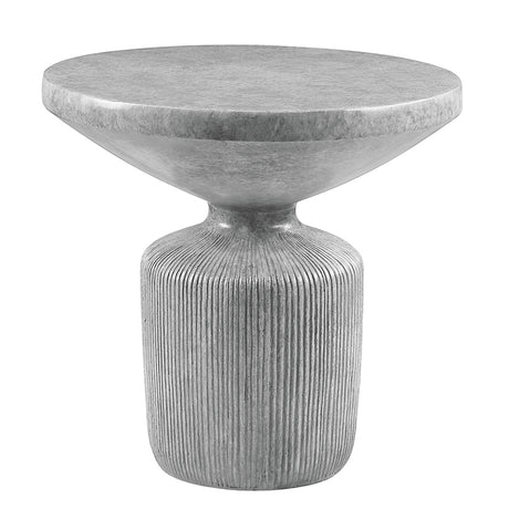 Laddie Gray End Table - Ornate Home