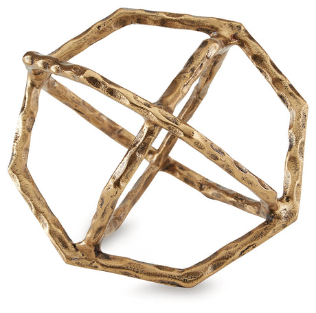 Laddington Antique Brass Sculpture - Ornate Home