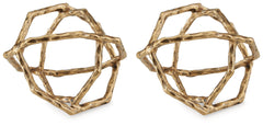 Laddington Brass Sculpture (Set of 2) - Ornate Home