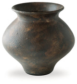 Laddlow Antique Brown Vase - Ornate Home