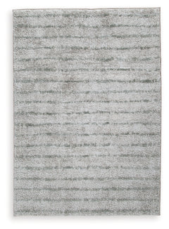 Laddway Cream/Green Medium Rug - Ornate Home