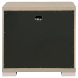 Ladera Light Elm 2-drawer Nightstand Bedside Table - Ornate Home