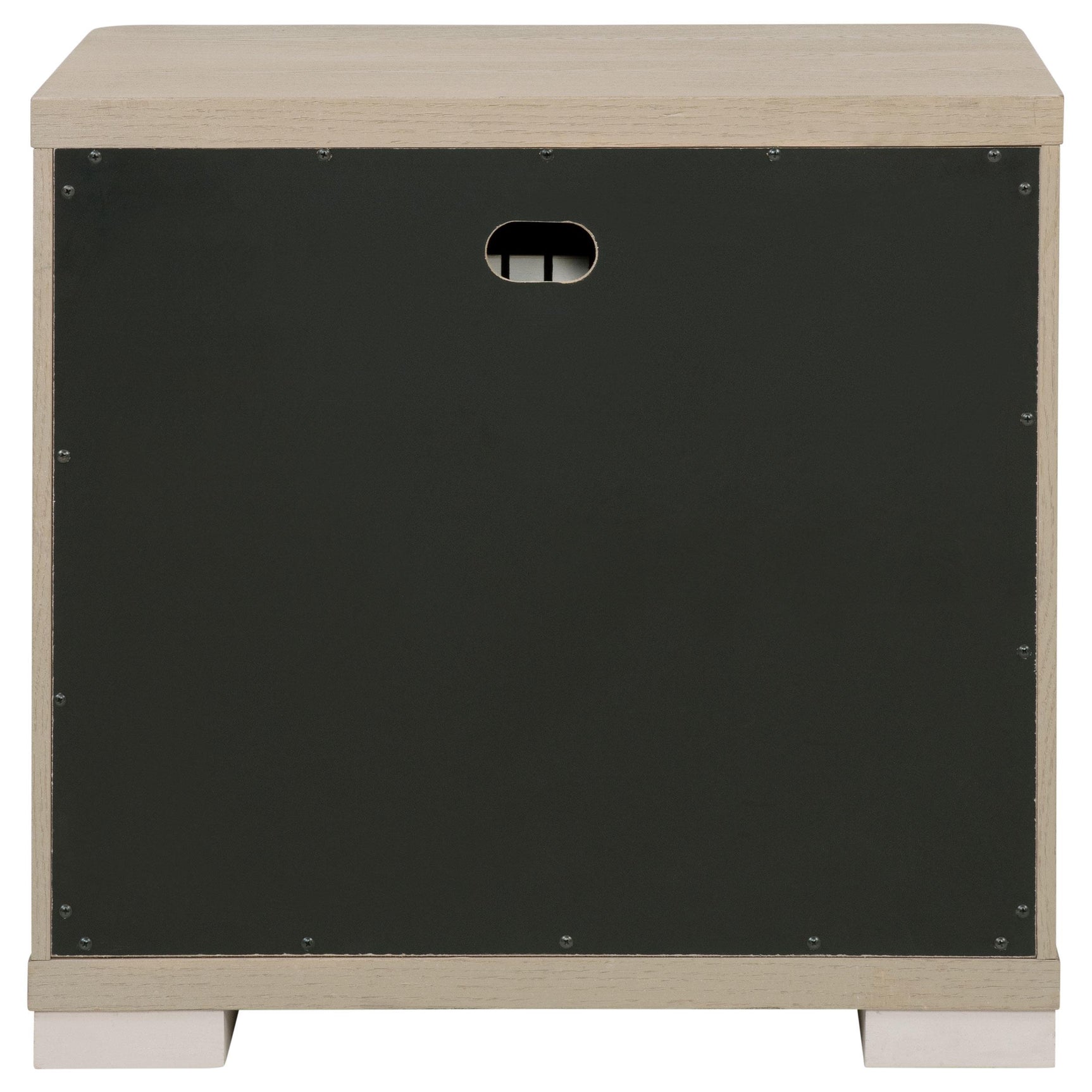 Ladera Light Elm 2-drawer Nightstand Bedside Table - Ornate Home