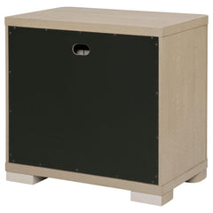 Ladera Light Elm 2-drawer Nightstand Bedside Table - Ornate Home