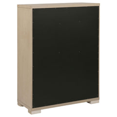 Ladera Light Elm 5-drawer Bedroom Chest of Drawers - Ornate Home