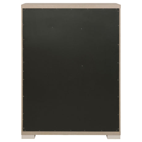 Ladera Light Elm 5-drawer Bedroom Chest of Drawers - Ornate Home