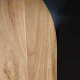 Ladgate Black/Natural Accent Table - Ornate Home