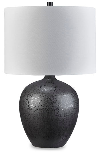 Ladstow Black Table Lamp (Online Special Price) - Ornate Home