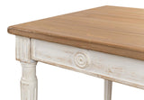 Lady's White Dining Table - Ornate Home