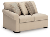 LadyMae Twill 2-Piece Sectional with Chaise (Online Special Price) - Ornate Home
