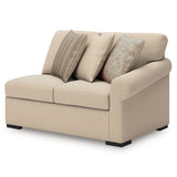 LadyMae Twill 2-Piece Sectional with Chaise (Online Special Price) - Ornate Home