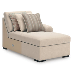 LadyMae Twill 3-Piece Sectional with Chaise - Ornate Home
