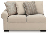 LadyMae Twill 4-Piece Sectional (Online Special Price) - Ornate Home