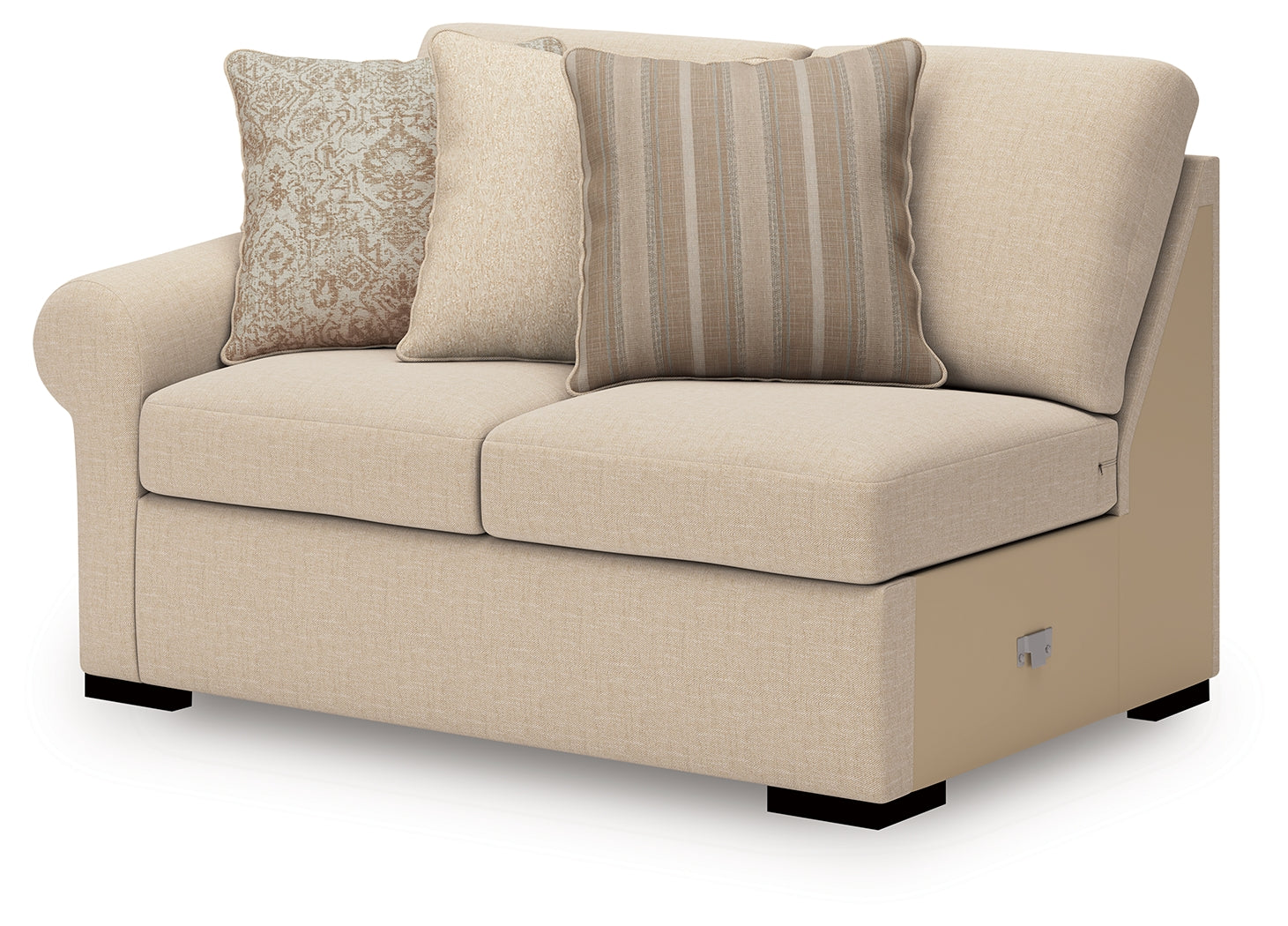 LadyMae Twill 4-Piece Sectional (Online Special Price) - Ornate Home