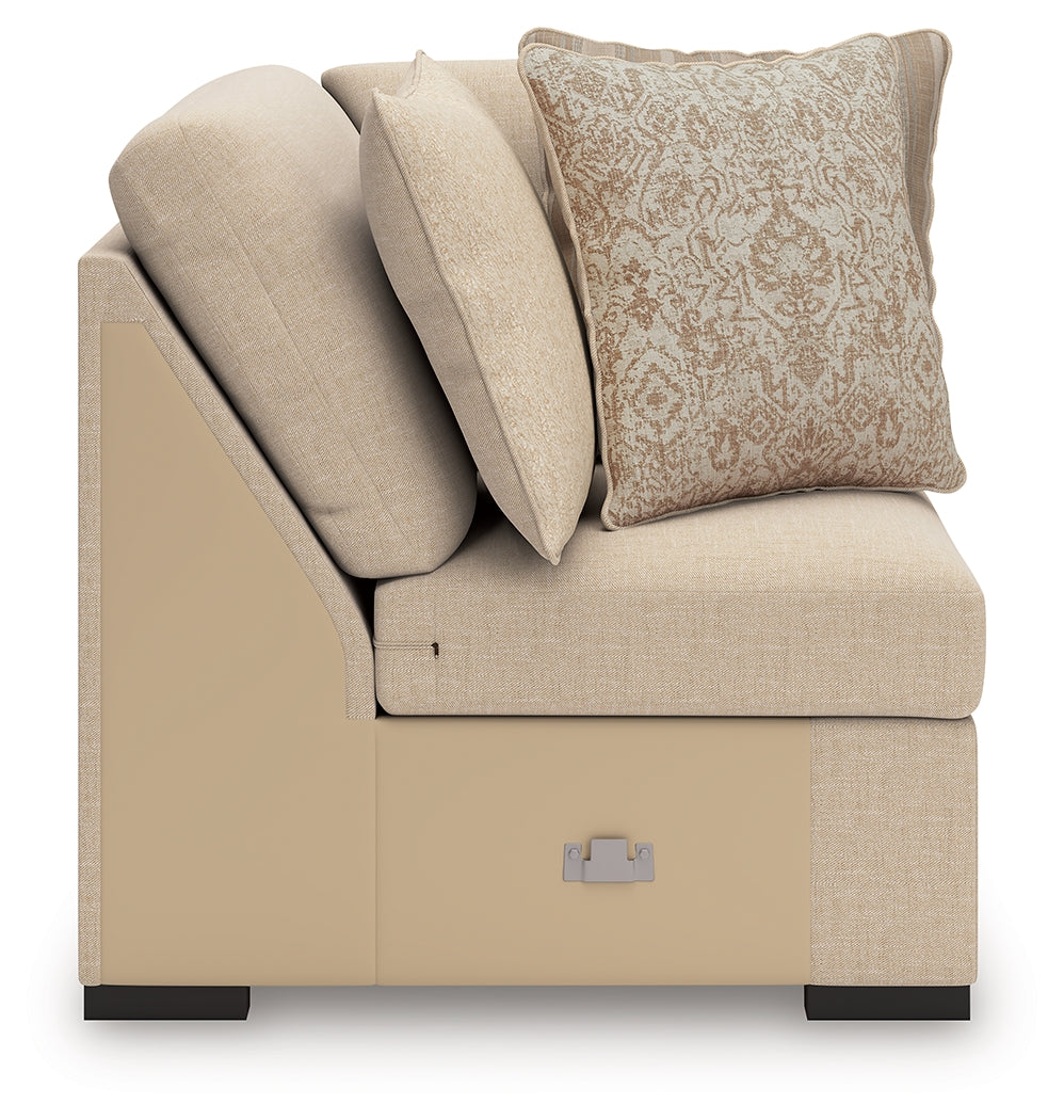 LadyMae Twill 4-Piece Sectional (Online Special Price) - Ornate Home