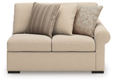 LadyMae Twill 4-Piece Sectional - Ornate Home