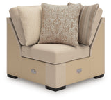 LadyMae Twill 4-Piece Sectional Right Chaise (Online Special Price) - Ornate Home