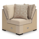 LadyMae Twill 4-Piece Sectional with Left Chaise (Online Special Price) - Ornate Home