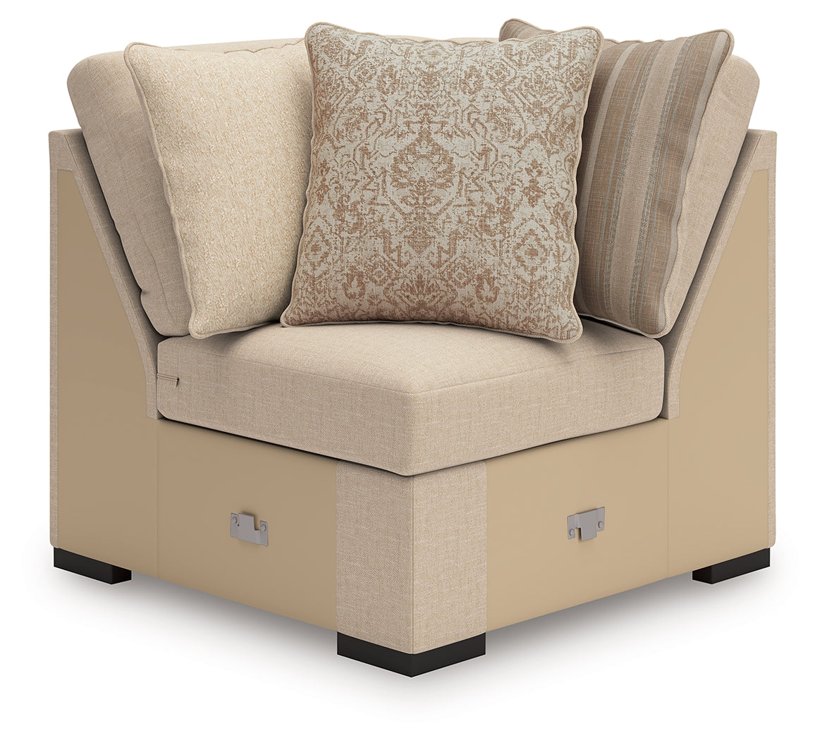 LadyMae Twill 5-Piece Sectional Right Chaise (Online Special Price) - Ornate Home
