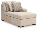 LadyMae Twill 5-Piece Sectional Right Chaise (Online Special Price) - Ornate Home