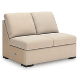 LadyMae Twill 5-Piece Sectional with Left Chaise (Online Special Price) - Ornate Home