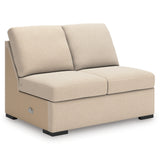 LadyMae Twill 5-Piece Sectional with Left Chaise - Ornate Home