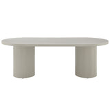 Laela White Dining Table - Ornate Home