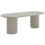 Laela White Dining Table - Ornate Home