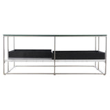 Lafayette Silver Mist/Cerused Mink Cocktail Table - Ornate Home