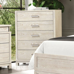 Lafayette Weathered Gray Queen 5 Piece Bedroom Set w/Chest - Ornate Home