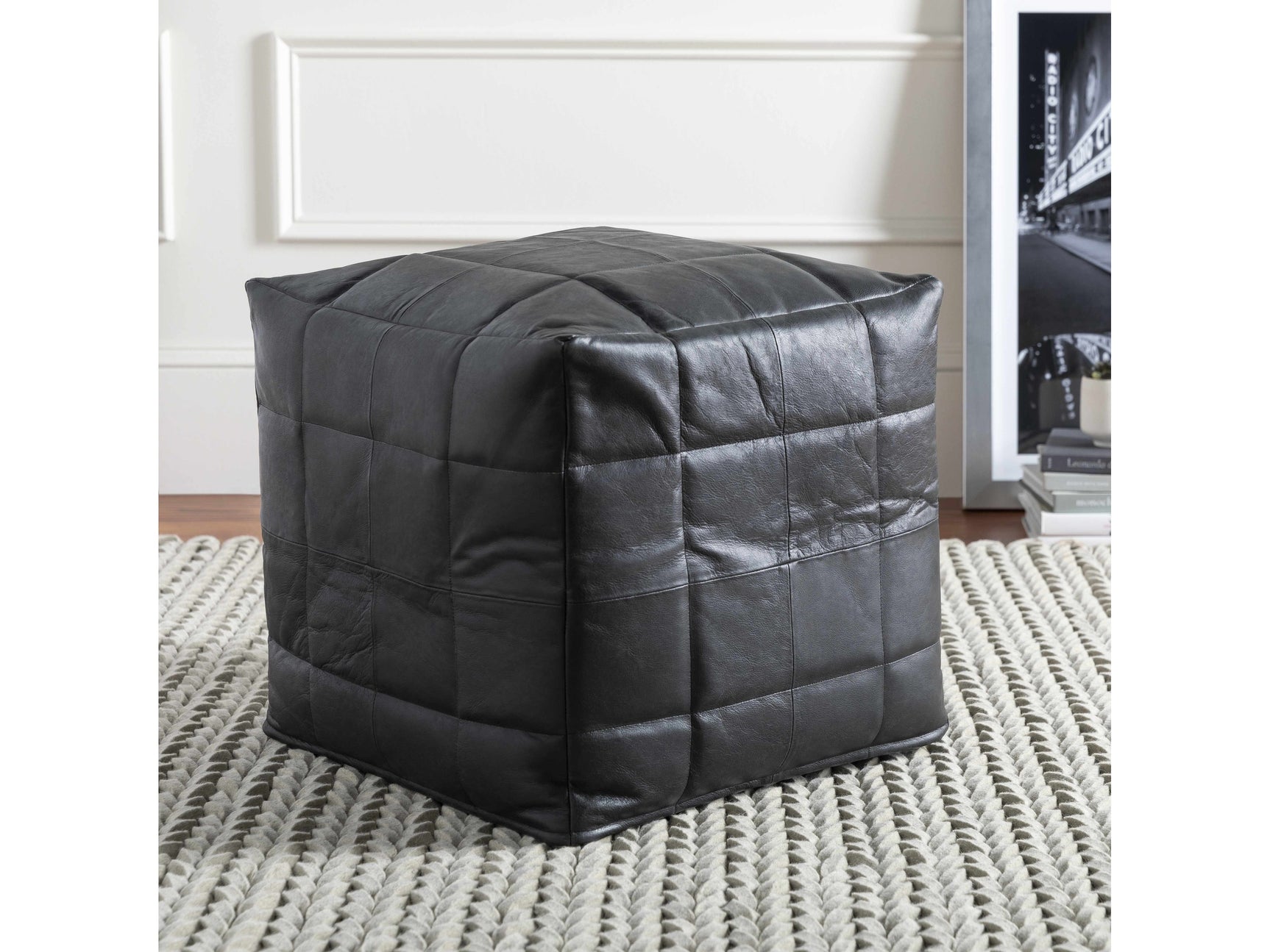 Laflin Pouf - Clearance - Ornate Home