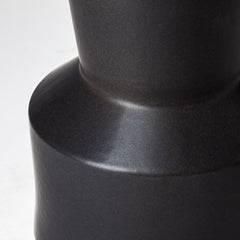 Laforge Black 9.4"H Ceramic Vase - Ornate Home