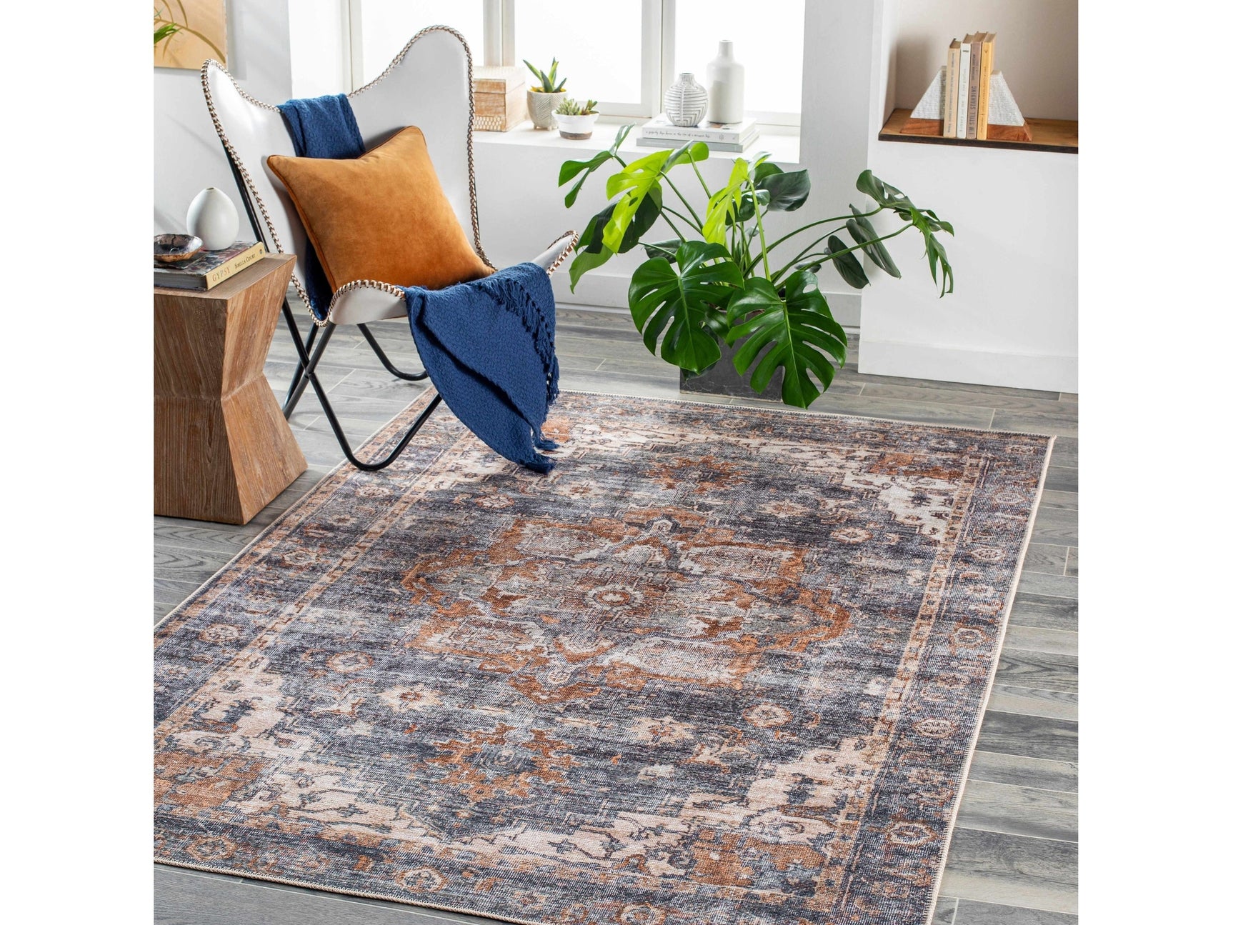 Lagangilang Washable Area Rug - Ornate Home