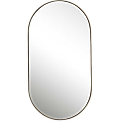 Lago Gold Oval Mirror - Ornate Home
