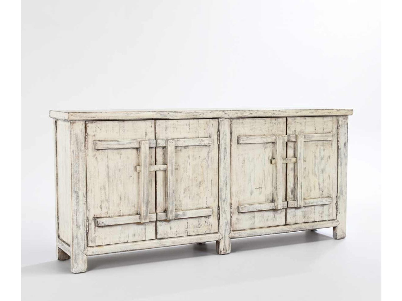 Lagos Antique White Sideboard - Ornate Home