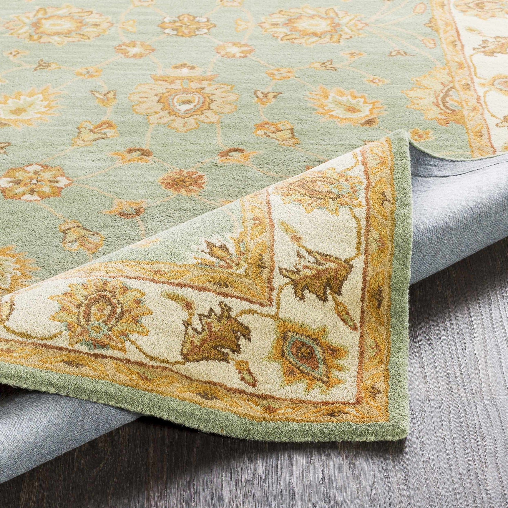 Lagrange Sage Regency Wool Carpet - Ornate Home