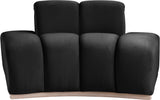 Laguna Black/Natural Upholstered Chair - Ornate Home
