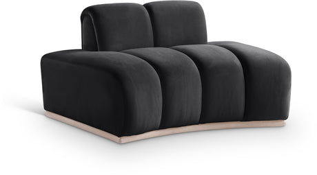 Laguna Black/Natural Upholstered Chair - Ornate Home