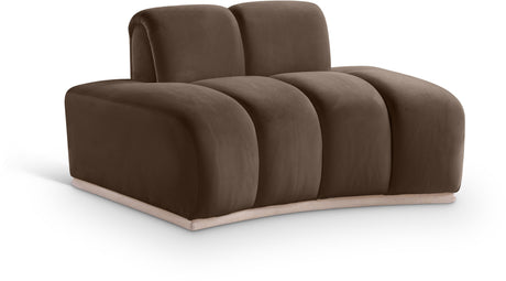 Laguna Brown/Natural Upholstered Chair - Ornate Home