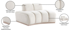 Laguna Cream/Natural Upholstered Chair - Ornate Home