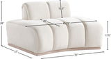 Laguna Cream/Natural Upholstered Chair - Ornate Home