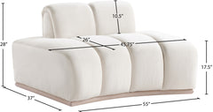 Laguna Cream/Natural Upholstered Chair - Ornate Home